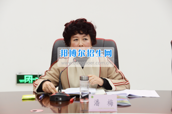 市委常委、宣傳部長潘梅到川南幼兒師范高等?？茖W校調(diào)研思想政治工作