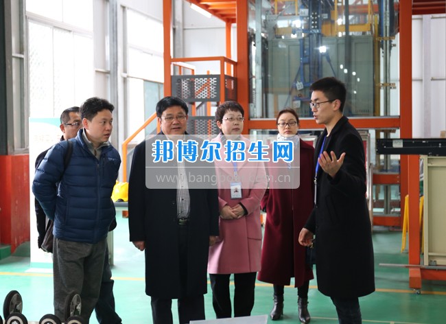 省特種設備檢驗研究院蔣青院長一行到四川省技術(shù)監(jiān)督學校調(diào)研