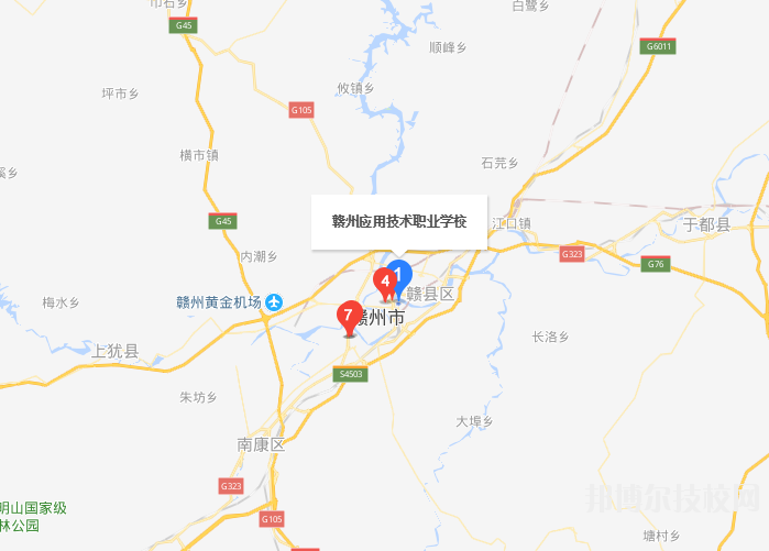 贛州應(yīng)用技術(shù)職業(yè)學校地址在哪里