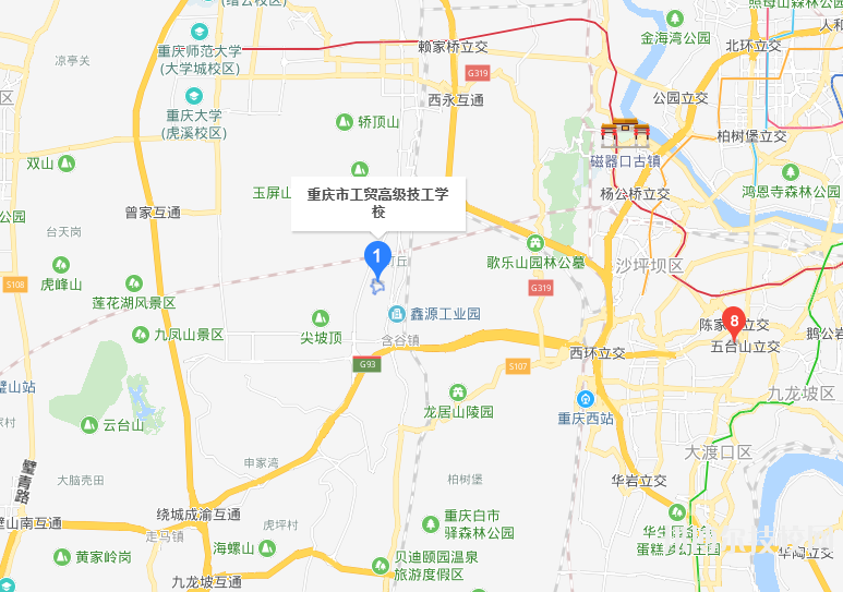 重慶工貿(mào)高級技工學校在哪里