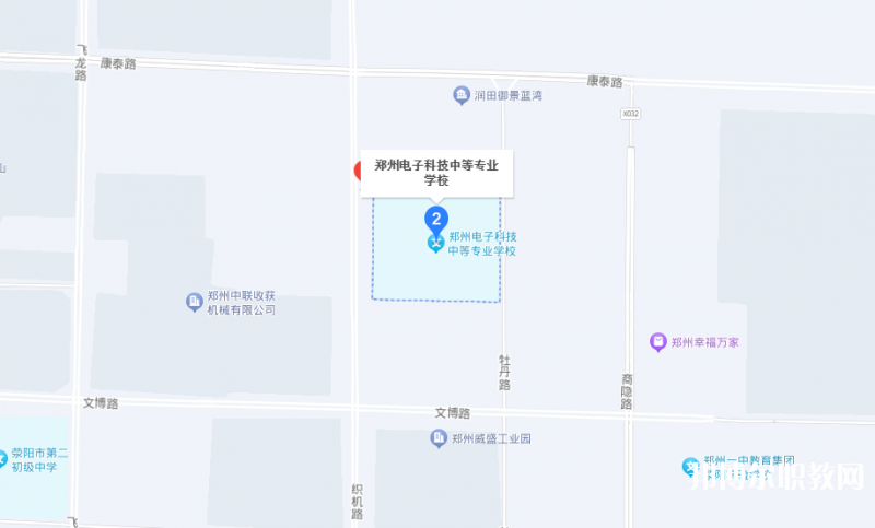 中牟電子科技中等專業(yè)學(xué)校地址，乘車路線