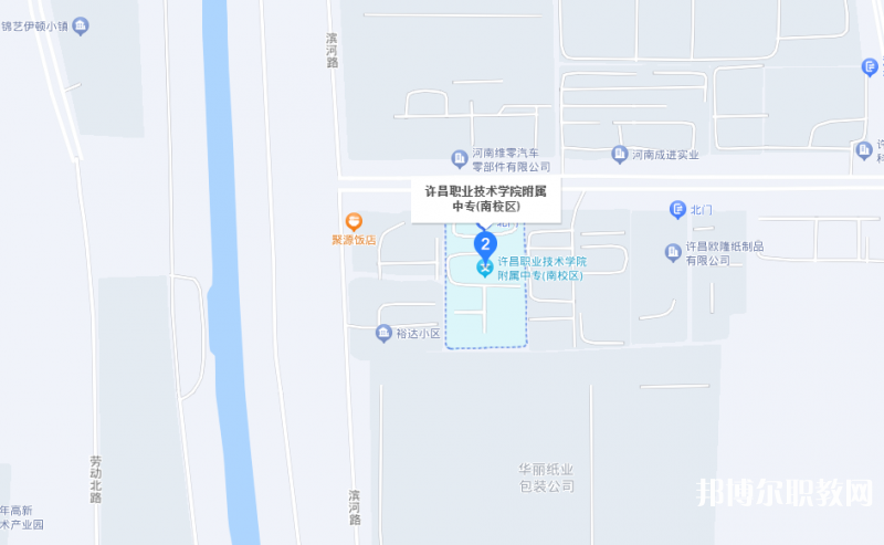 許昌市建安區(qū)職業(yè)中等專業(yè)學(xué)校地址，乘車路線