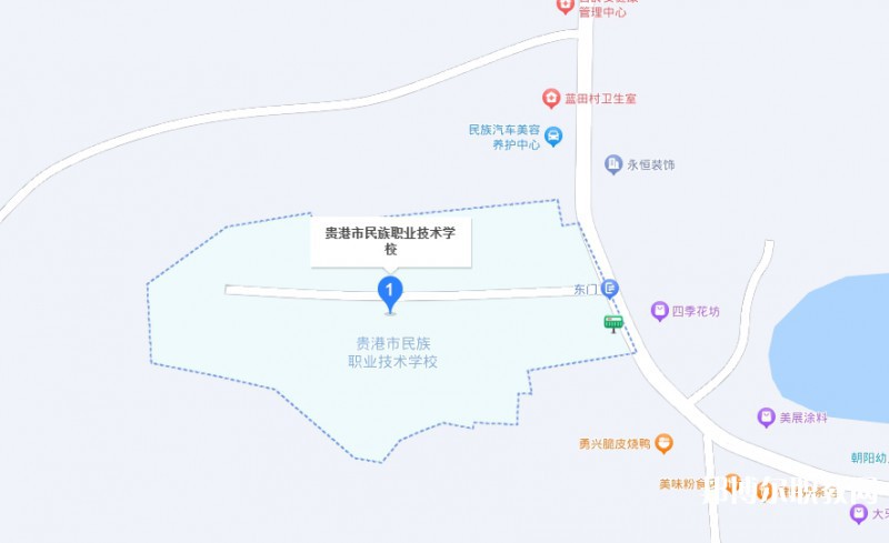 貴港市民族職業(yè)技術(shù)學(xué)校地址，乘車路線