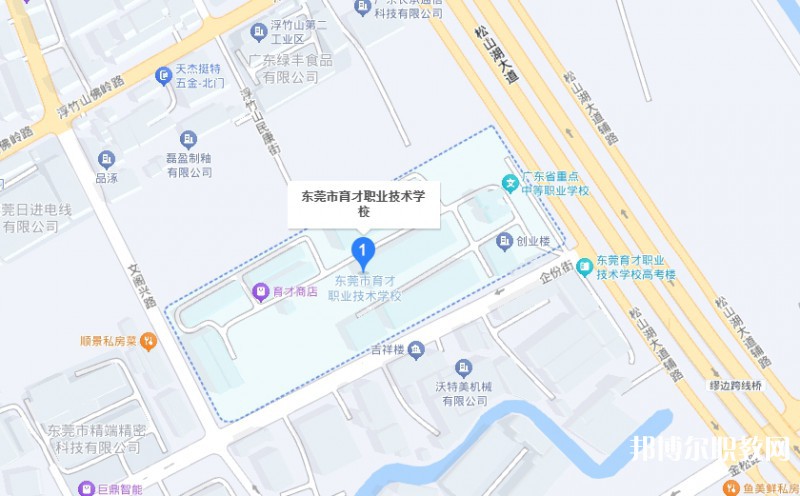 東莞市育才職業(yè)技術(shù)學(xué)校地址，乘車路線
