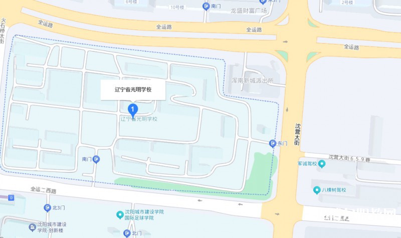 遼寧省孤兒學校地址，乘車路線